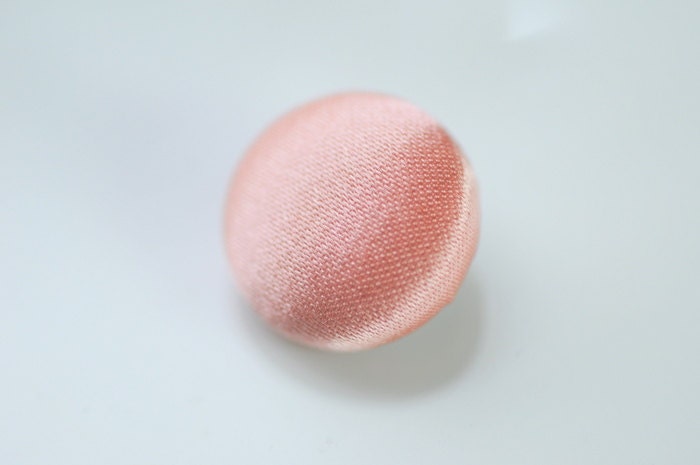 Peach Wedding Dress Buttons Silk Satin Bridal Buttons Silk Charmeuse