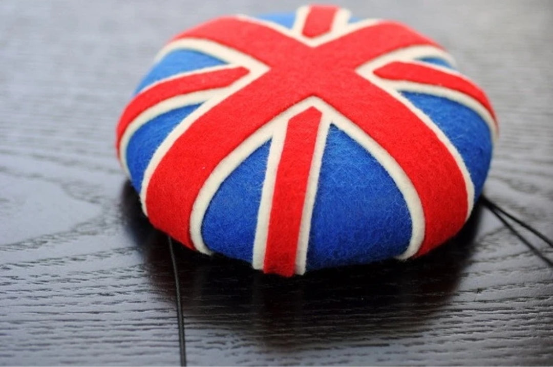 Union Jack Cocktail Hat Fascinator Flag UK GB