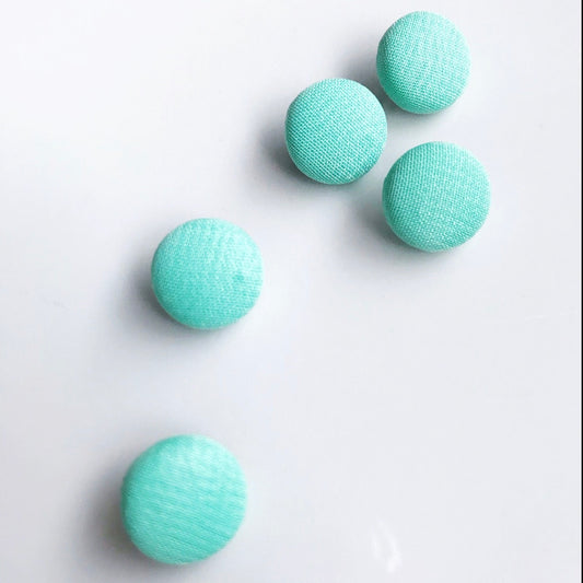 Chiffon Covered Mint Wedding Dress Buttons Silk Satin Bridal Buttons Silk Charmeuse