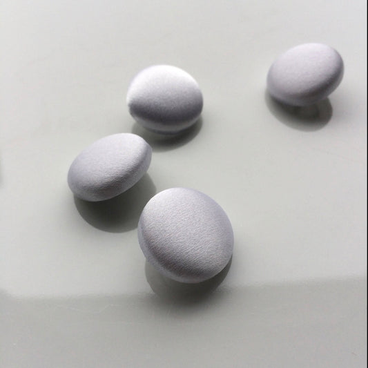 White Silk Satin Tuxedo Buttons Silk Charmeuse Mens Suit Buttons