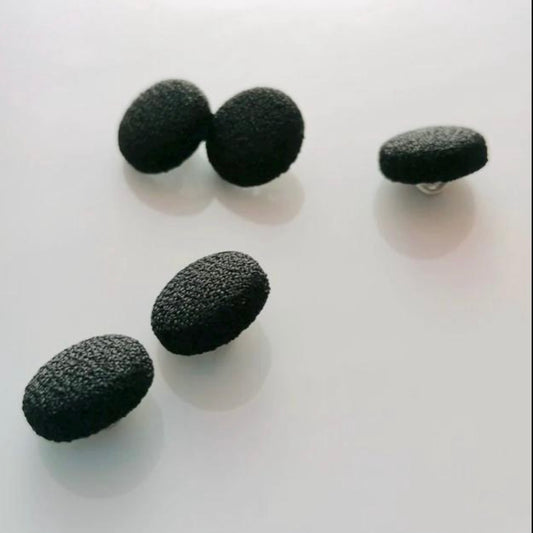 Black Crepe Wedding Dress Buttons Bridal Buttons