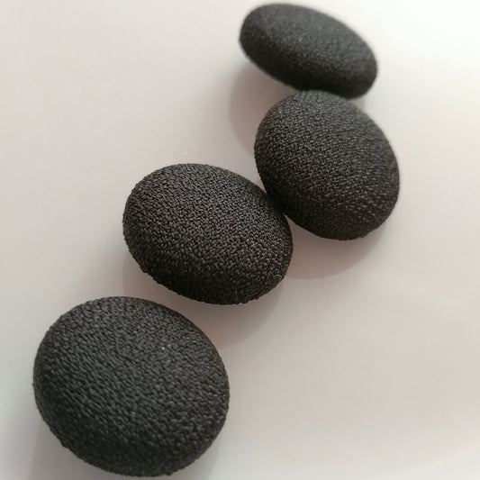 Black Crepe Tuxedo Buttons Mens Suit Buttons