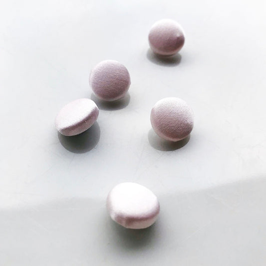 Rosewater Pink Wedding Dress Buttons 100% Silk Satin Bridal Buttons Silk Charmeuse