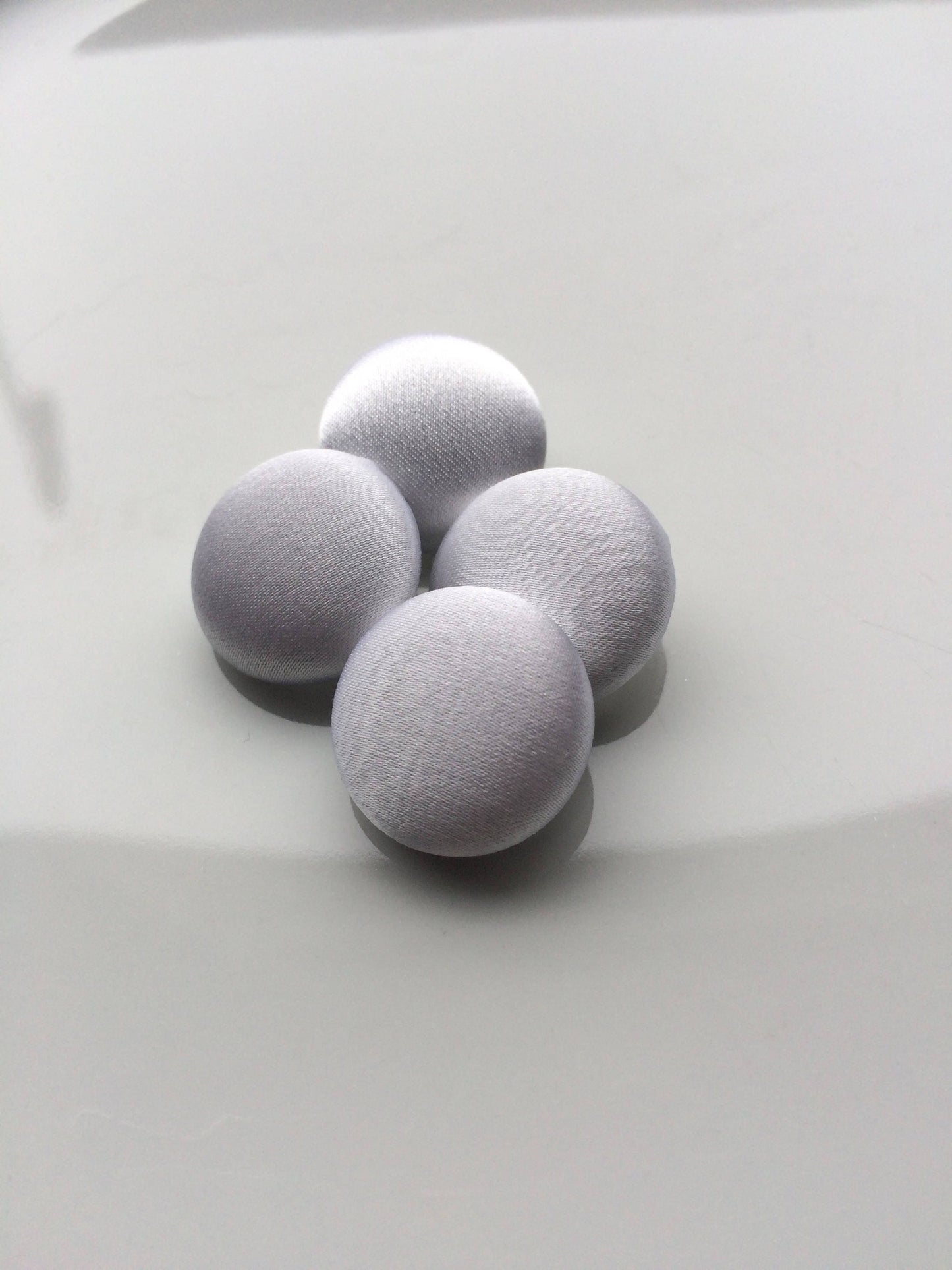 White Silk Satin Tuxedo Buttons Silk Charmeuse Mens Suit Buttons
