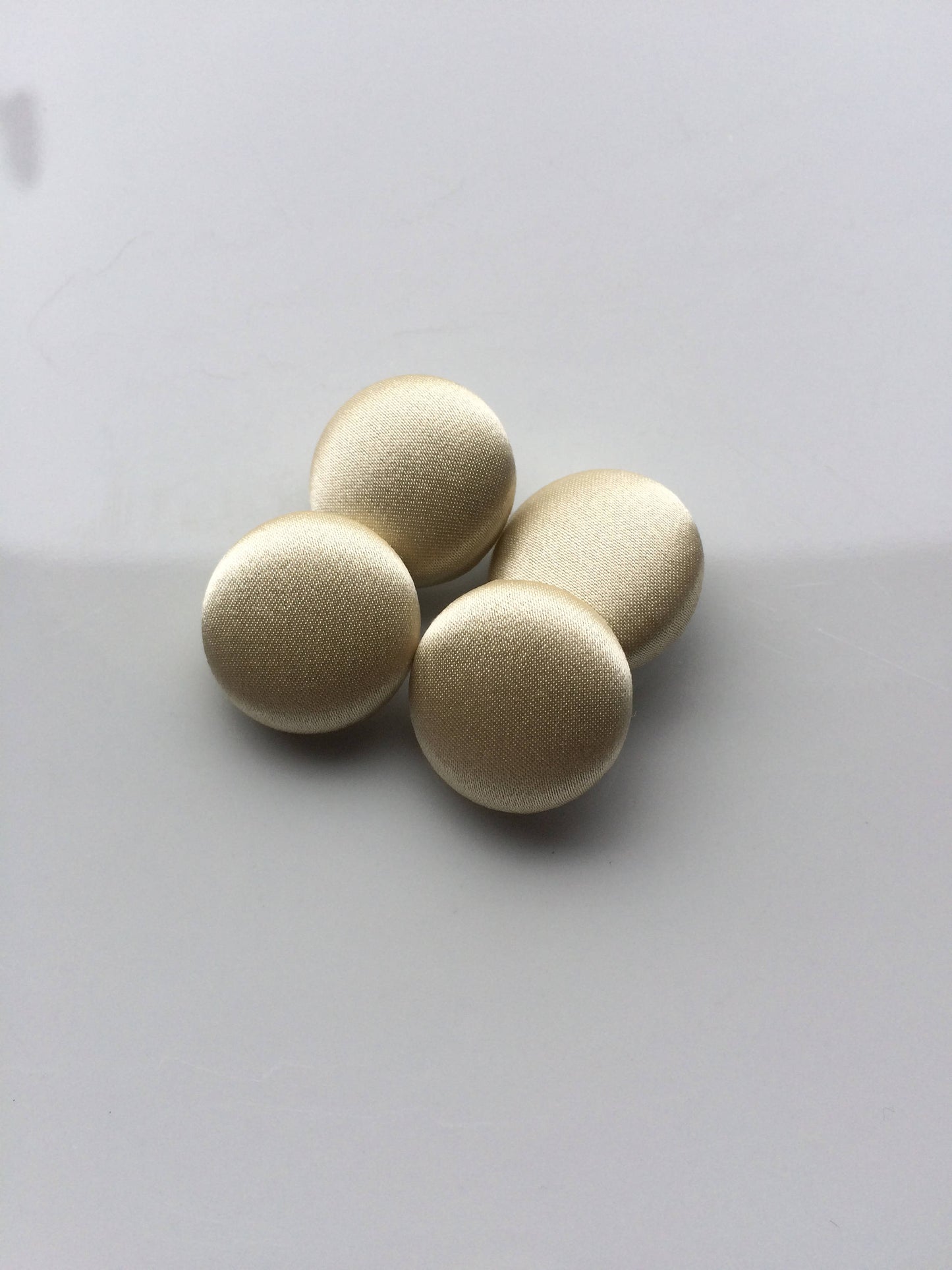 Cream Silk Satin Tuxedo Buttons Silk Charmeuse Mens Suit Buttons