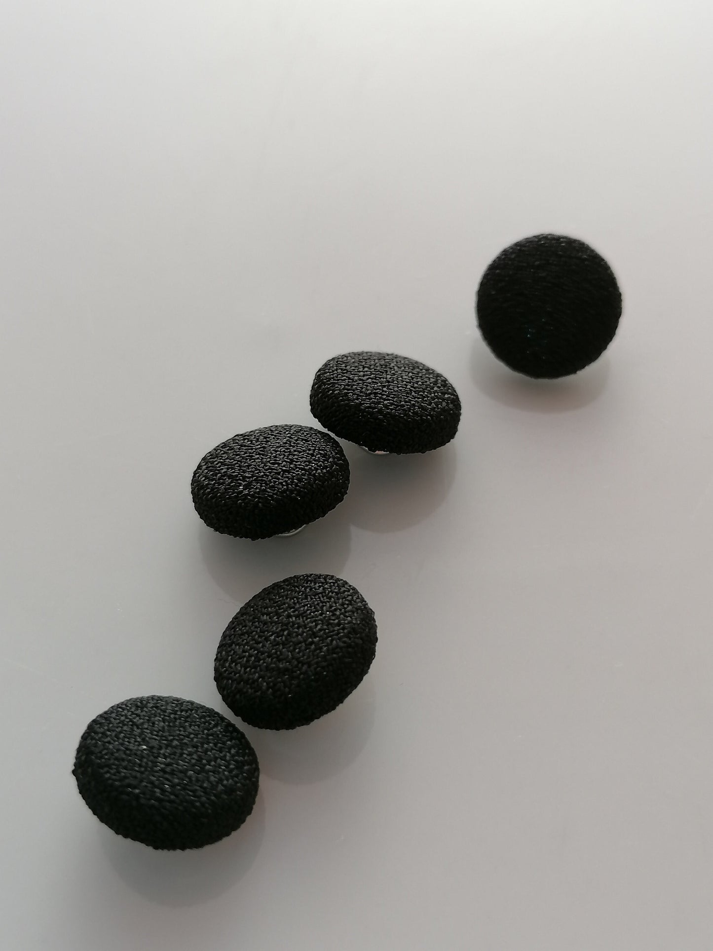 Black Crepe Wedding Dress Buttons Bridal Buttons