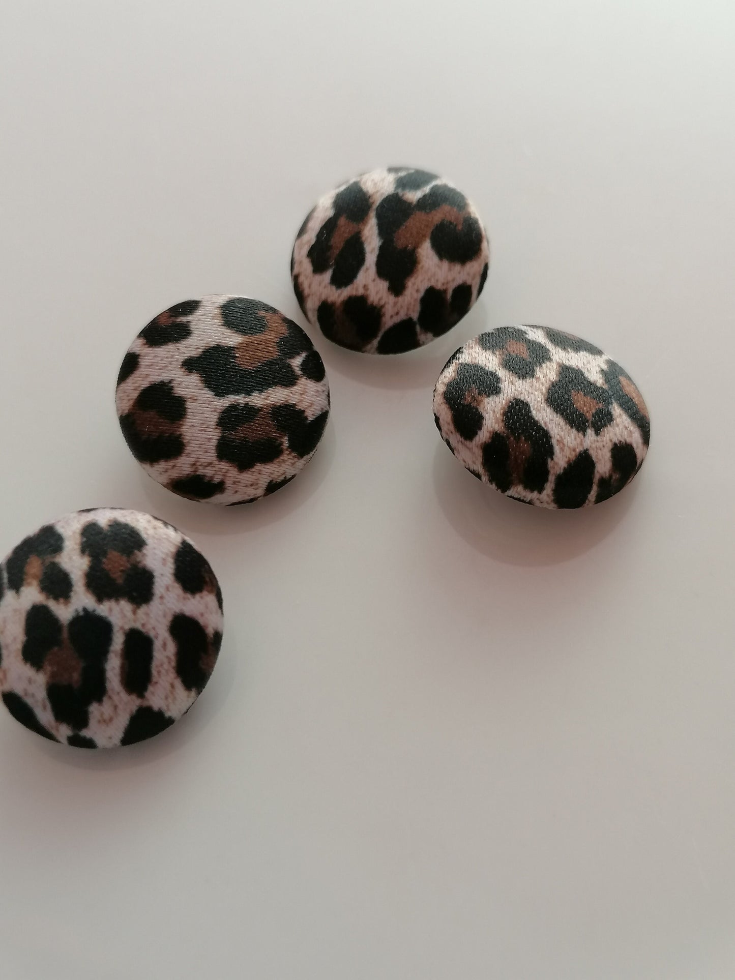 Leopard Print Satin Tuxedo Buttons Alternative Mens Suit Buttons