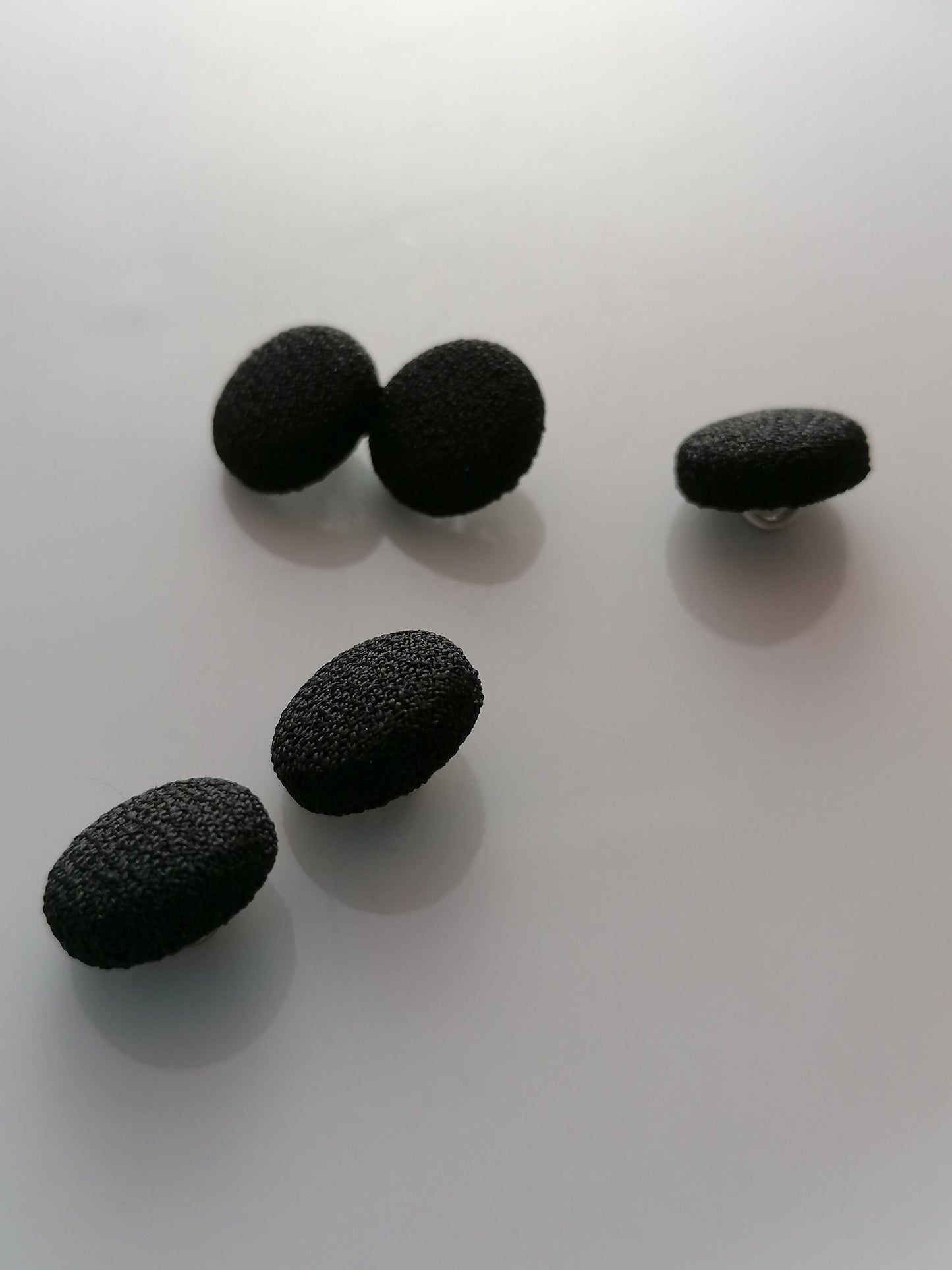 Black Crepe Wedding Dress Buttons Bridal Buttons