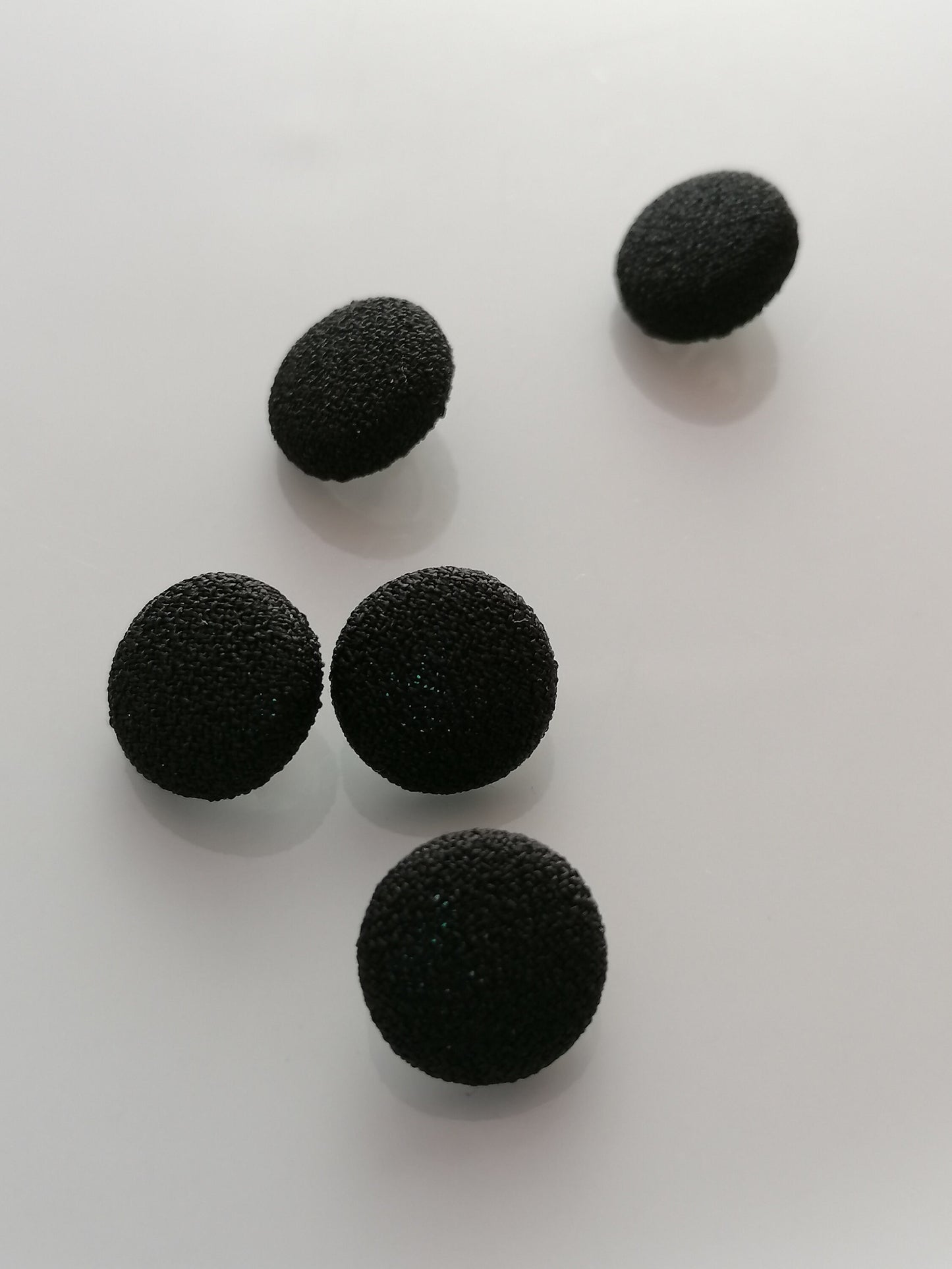 Black Crepe Wedding Dress Buttons Bridal Buttons