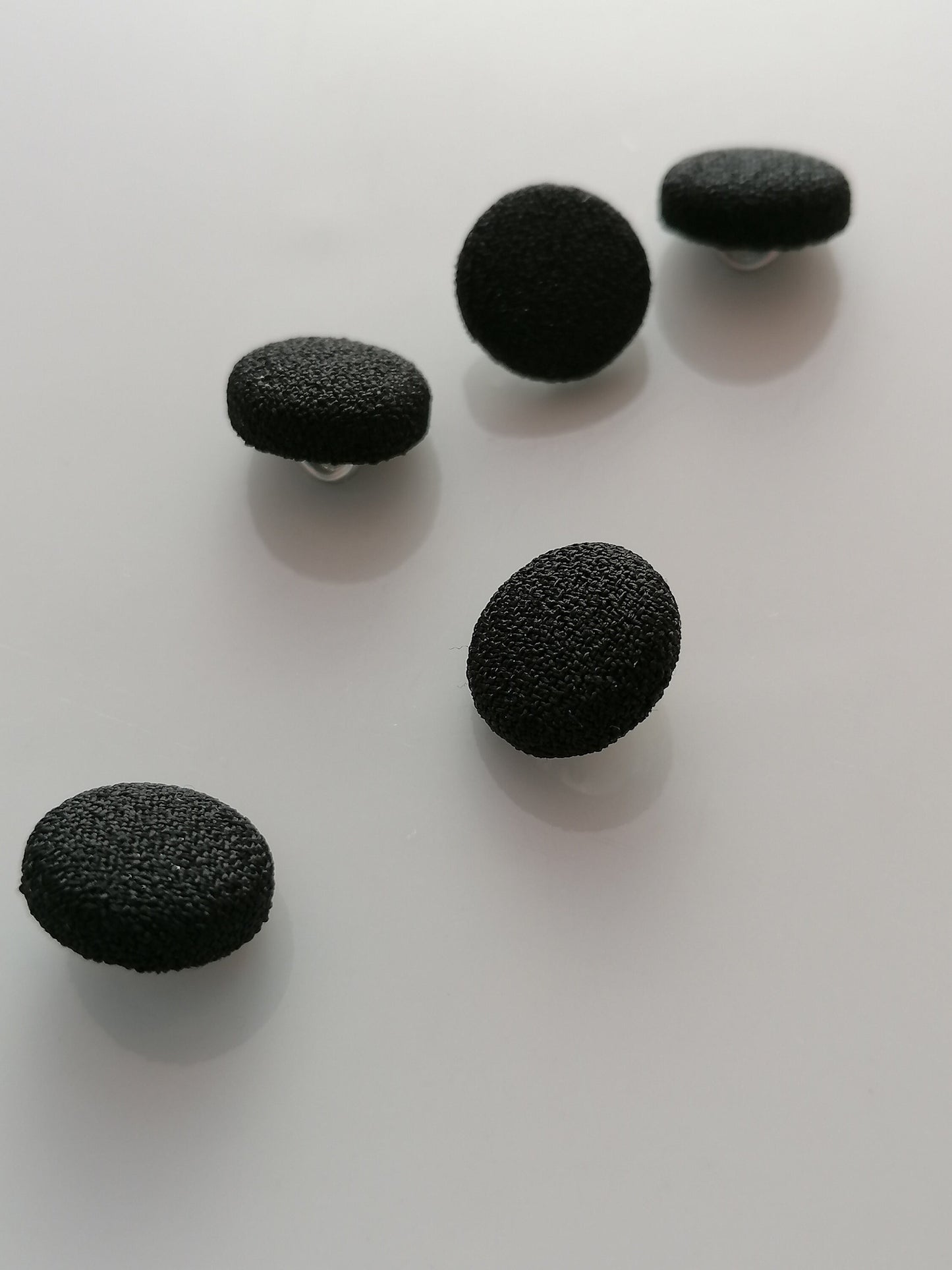 Black Crepe Wedding Dress Buttons Bridal Buttons