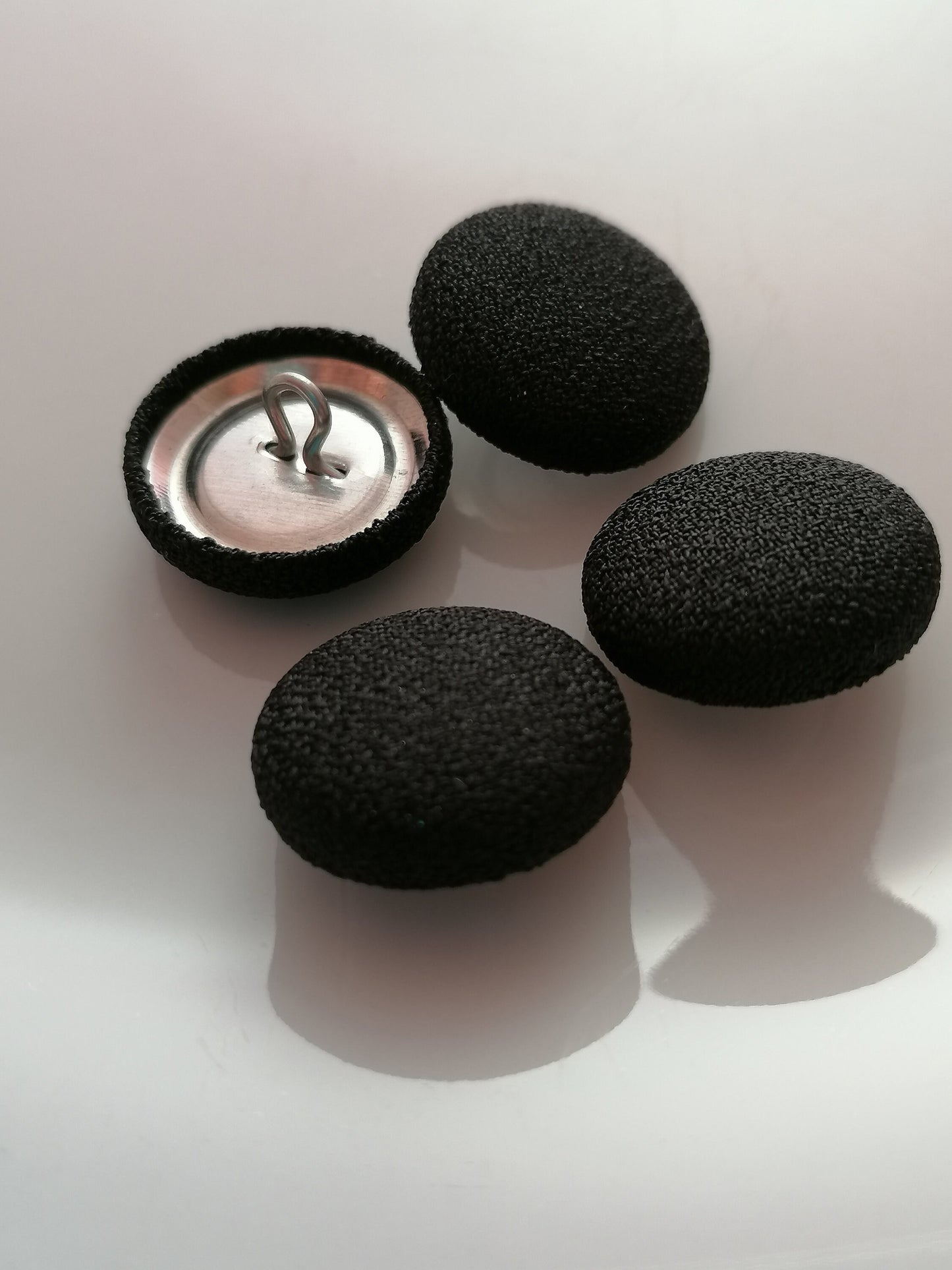 Black Crepe Tuxedo Buttons Mens Suit Buttons