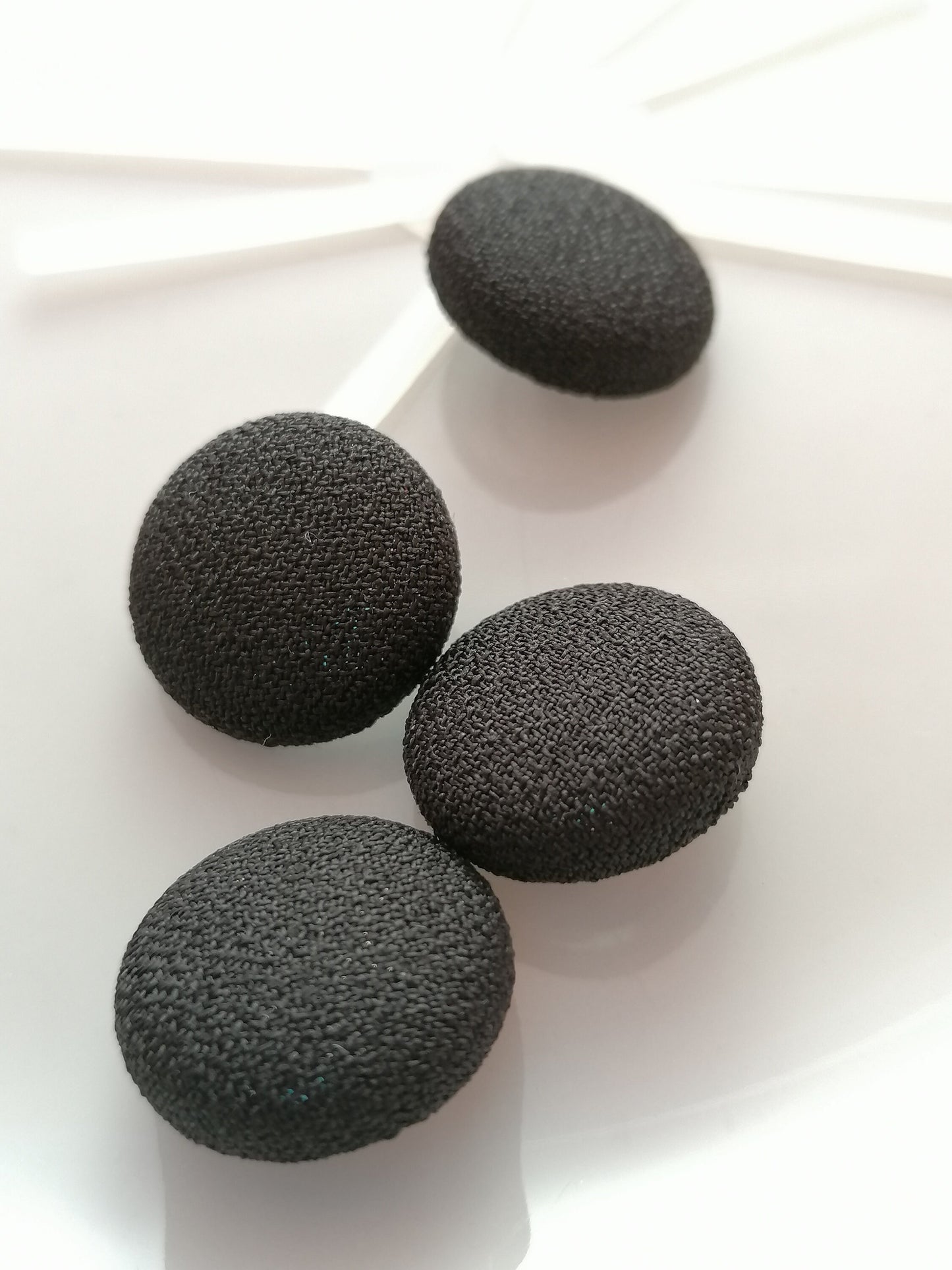 Black Crepe Tuxedo Buttons Mens Suit Buttons