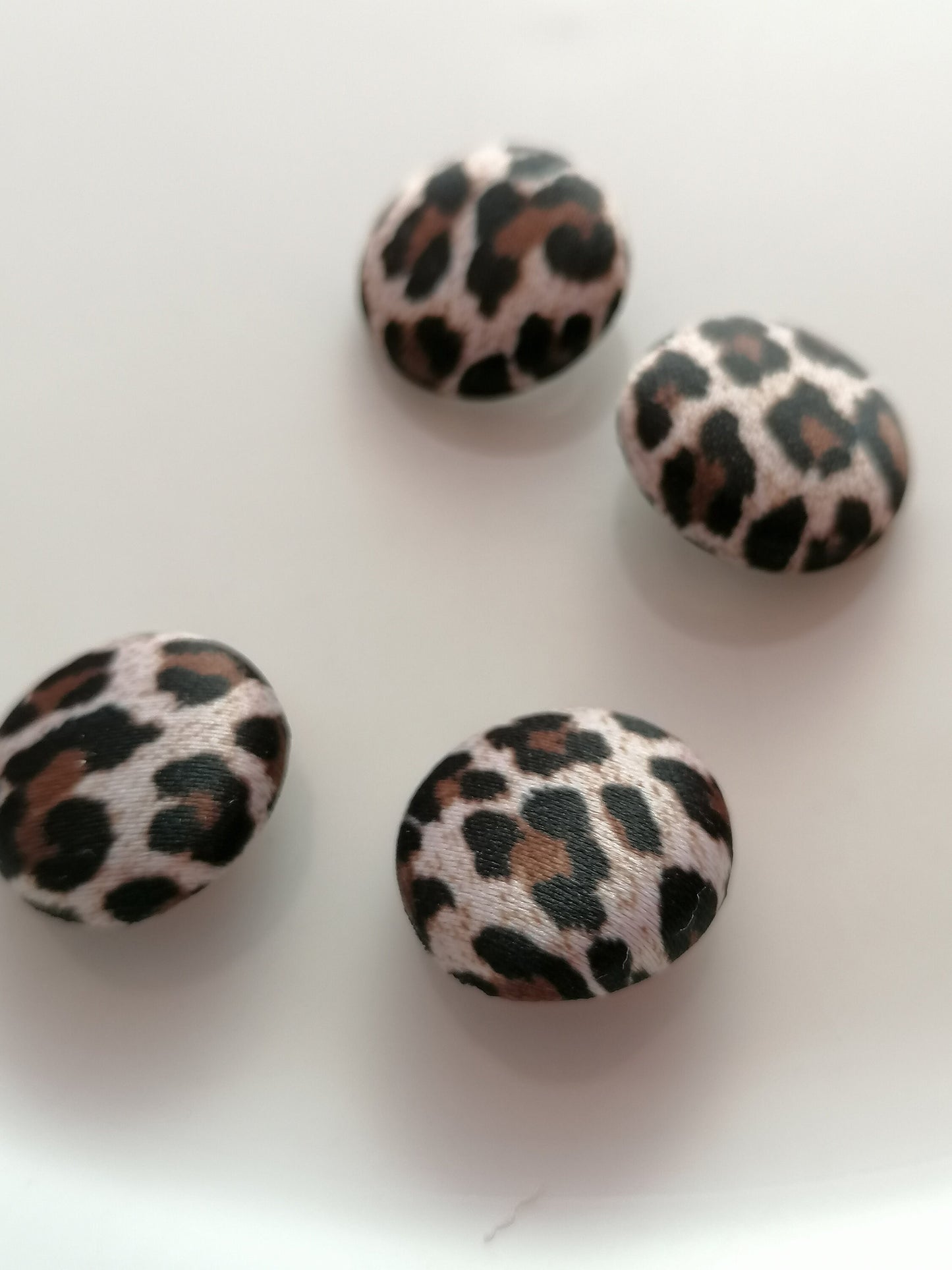 Leopard Print Satin Tuxedo Buttons Alternative Mens Suit Buttons