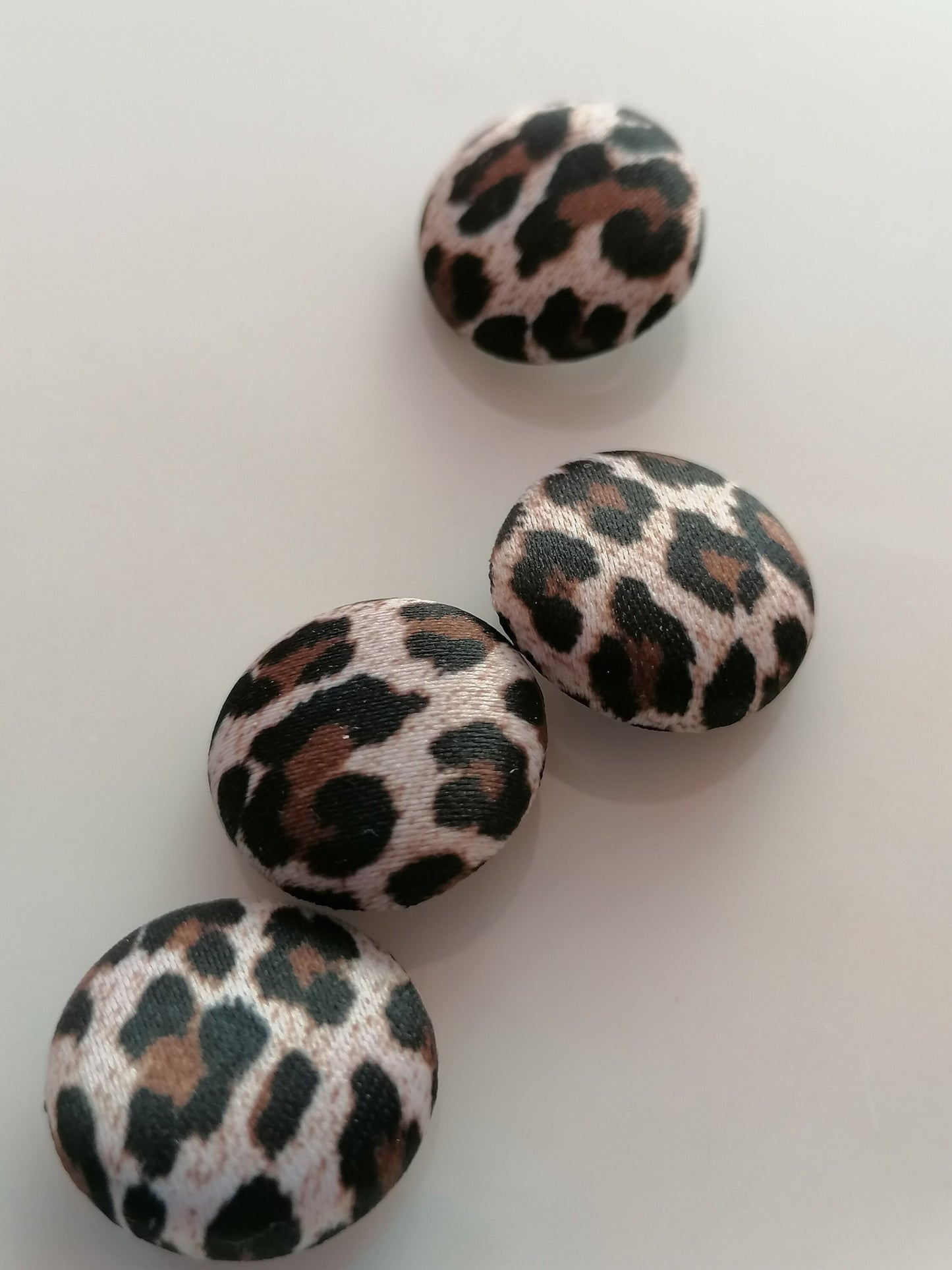 Leopard Print Satin Tuxedo Buttons Alternative Mens Suit Buttons