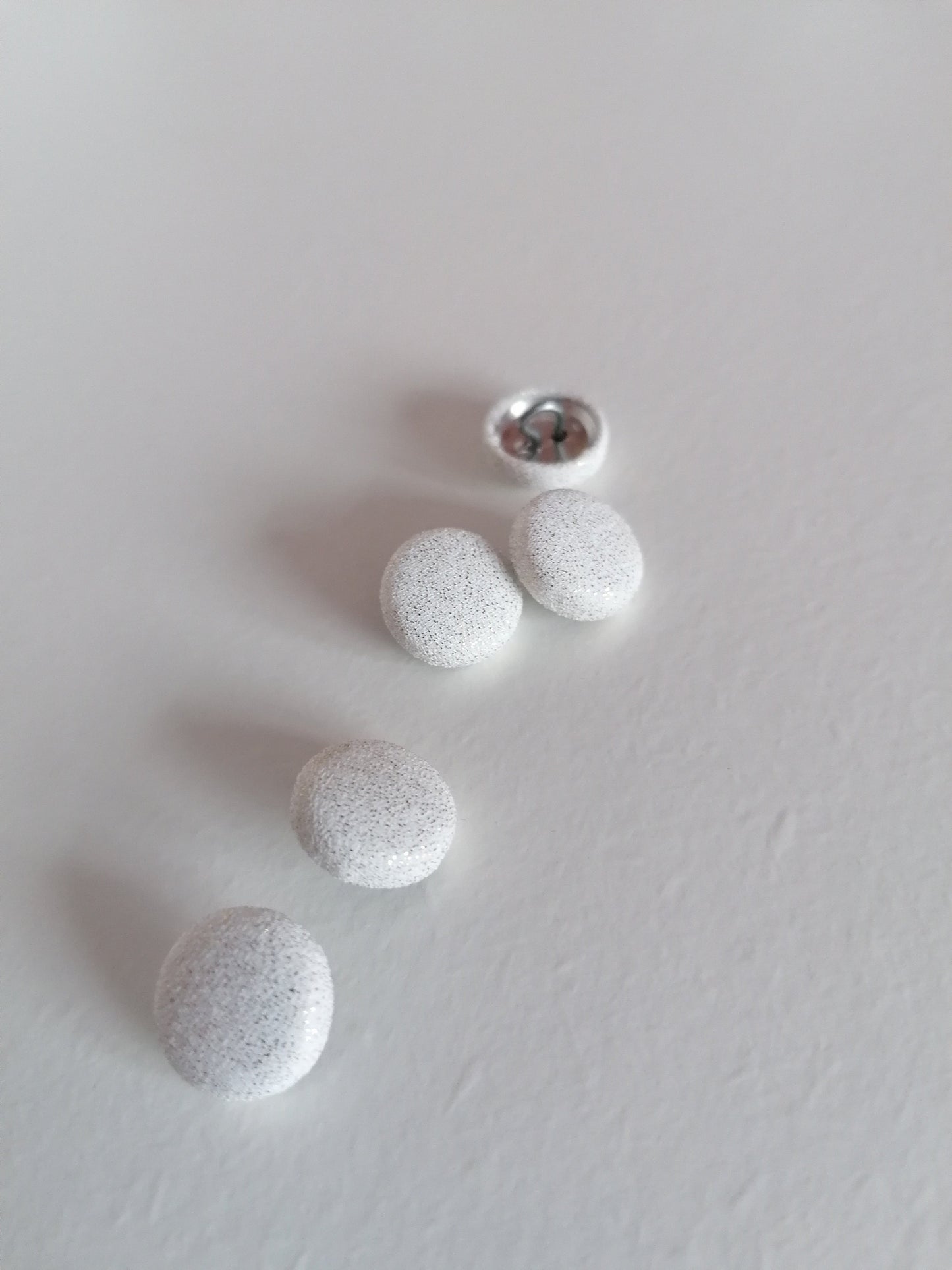Gold Flecked Ivory Crepe Wedding Dress Buttons Metallic Bridal Buttons Limited Edition