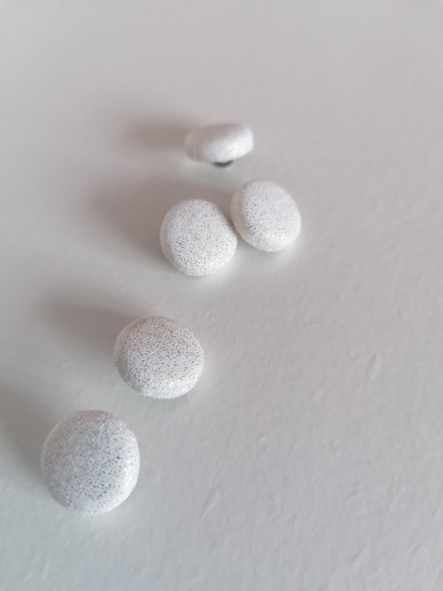 Gold Flecked Ivory Crepe Wedding Dress Buttons Metallic Bridal Buttons Limited Edition