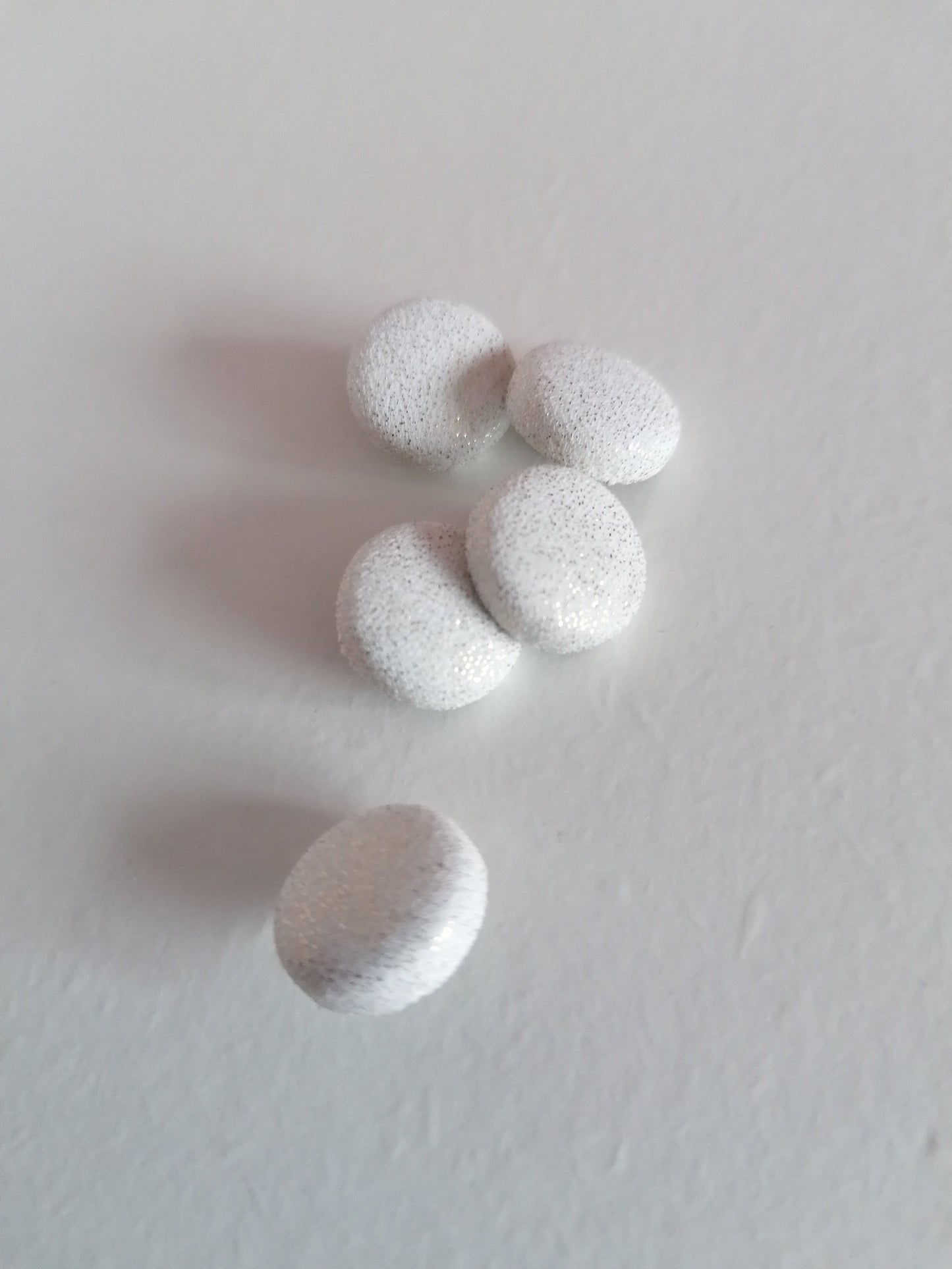 Gold Flecked Ivory Crepe Wedding Dress Buttons Metallic Bridal Buttons Limited Edition