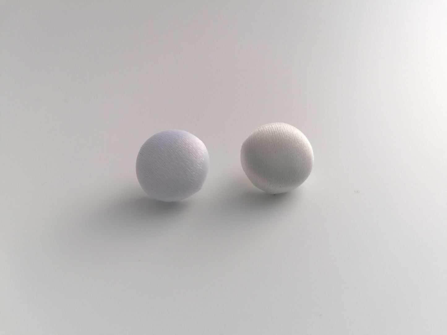 White Wedding Dress Buttons Duchess Satin Bridal Buttons