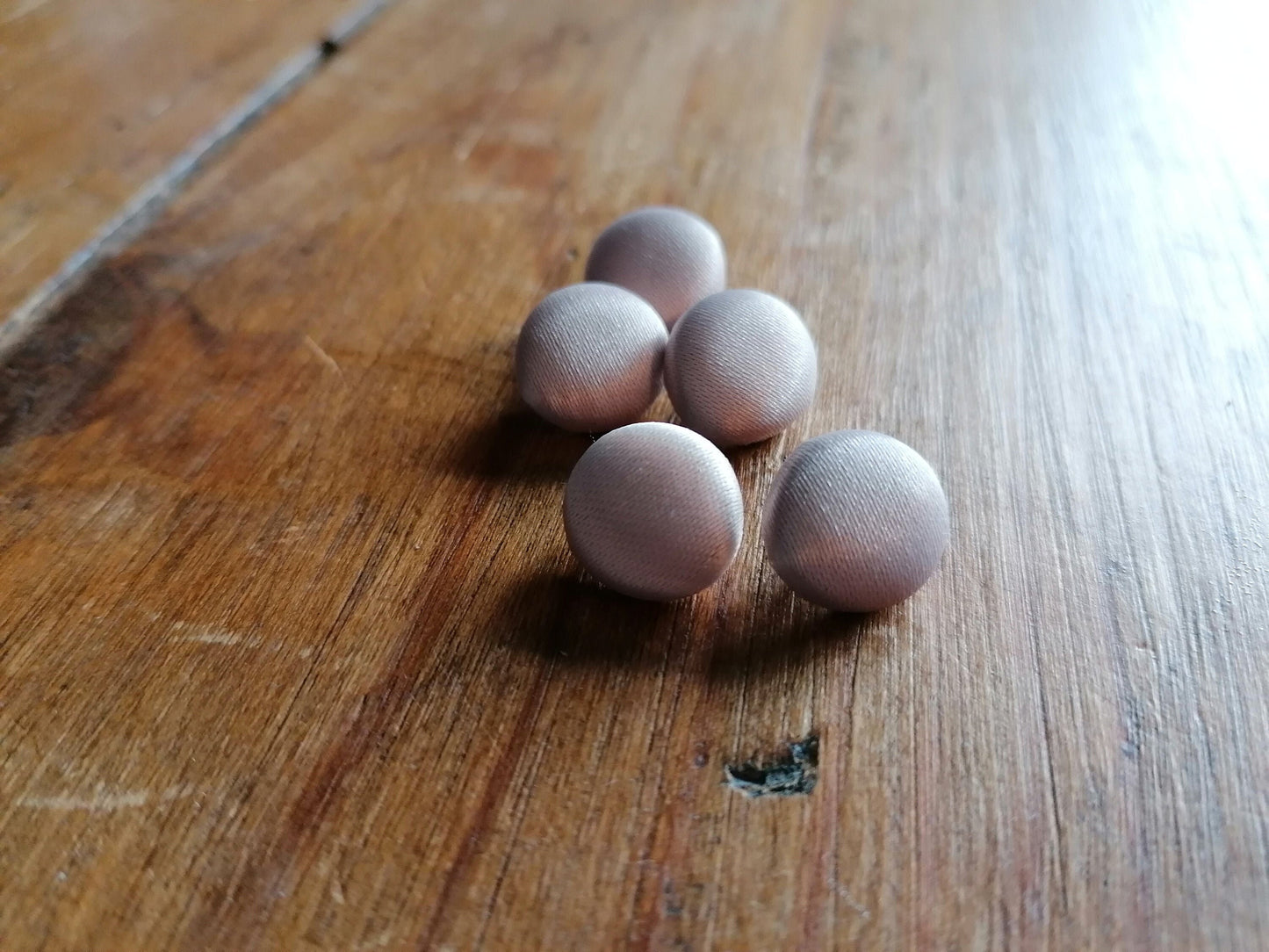 Blush Wedding Dress Buttons Duchess Satin Bridal Buttons