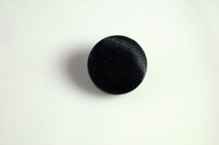 Black Wedding Dress Buttons 100% Silk Satin Bridal Buttons Silk Charmeuse