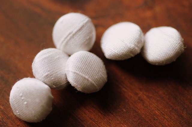 Ivory Wedding Dress Buttons 100% Raw Silk Dupion Bridal Buttons Slub Silk Dupioni